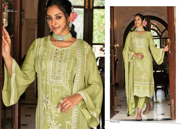 Eba Ashpreet 5 Festive Wear Georgette Designer Salwar Suits Collection